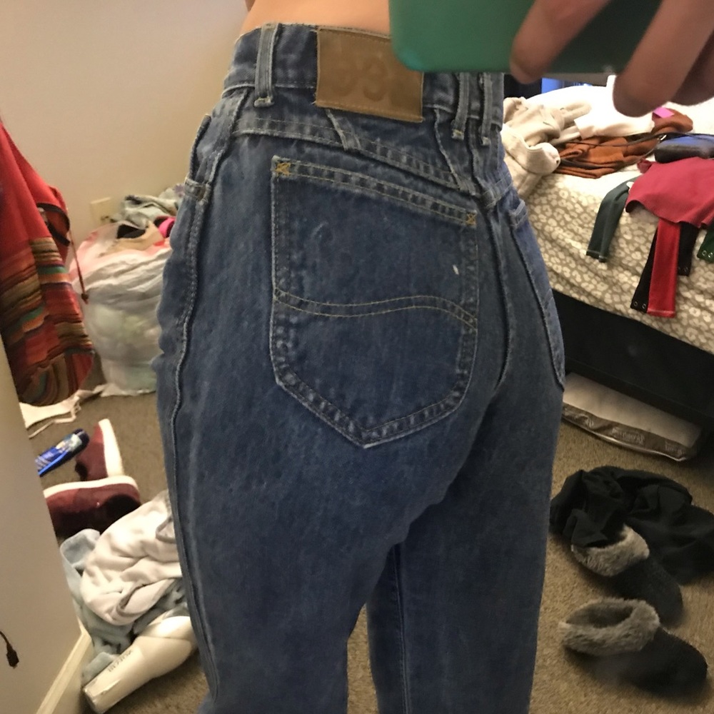 VINTAGE Lee High Waist Jeans